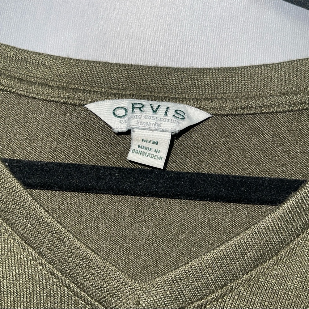 Orvis Women's Short Sleeve Olive Tee - Picture 3 of 6